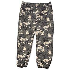 Athletic Solid Cargo Pants High Waisted Jogger Pants Drawstring Elastic Waist